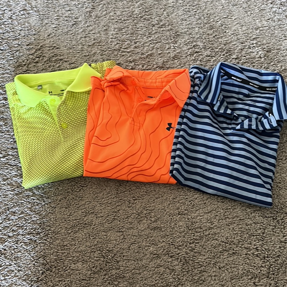 Bundle of 3 shirts (Nike and under armor)